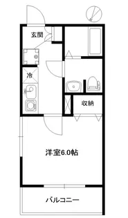 レジア大桐【1階】の間取り