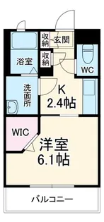 シャーメゾンMO・B【3階】の間取り