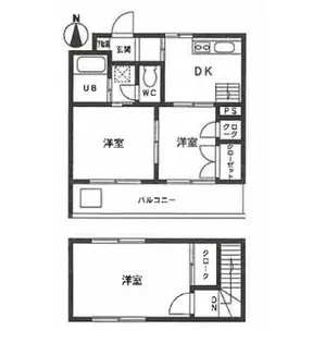 ラトゥール山の手【4階】の間取り