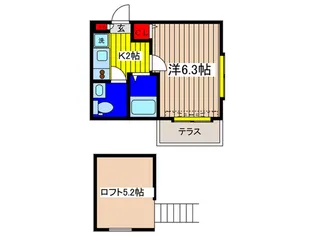Castle志村坂上【1階】の間取り