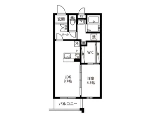 LUCRAS【3階】の間取り