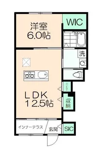 オークテラス【2階】の間取り