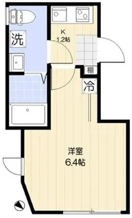 中台ヒルズ【1階】の間取り