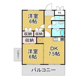 アネックス【3階】の間取り