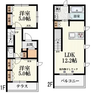 トミーハイマート阿佐谷の間取り