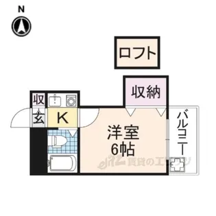 グランパレス西大寺【2階】の間取り