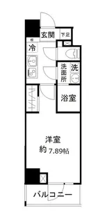 モンレーヴ御徒町【5階】の間取り
