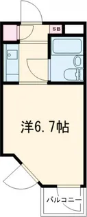 ライオンズマンション武蔵関【2階】の間取り