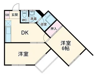 三基3【1階】の間取り