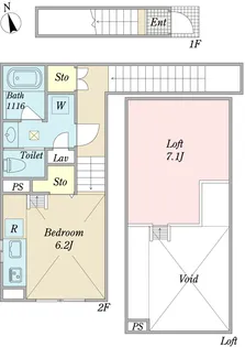 Tierra【2階】の間取り
