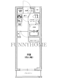 アイル上北沢【3階】の間取り