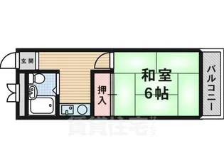 ハーモニーヒルズ桜丘【5階】の間取り