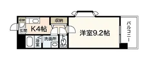 ウィンディア楽々園【6階】の間取り