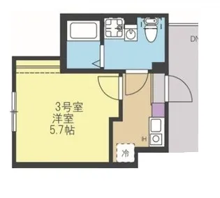 KIKUNA BASE【1階】の間取り