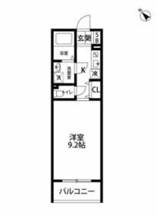 メテオールリオン【3階】の間取り