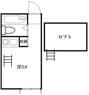 レーベンハイムひばりが丘【1階】の間取り