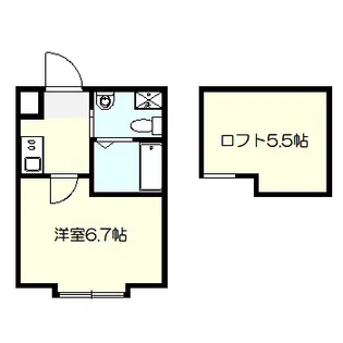 アザーレ・プラネ生田III【2階】の間取り