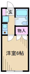 レインパレス【1階】の間取り