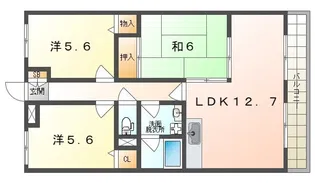 欅ガーデン【3階】の間取り