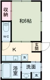 Kハイツ【1階】の間取り