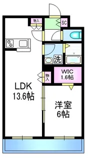 ガーデンパレス上池袋【2階】の間取り