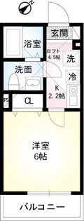 ヴェラハイツ白楽参番館【1階】の間取り
