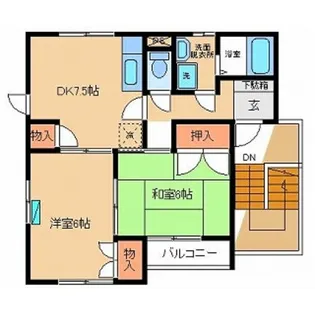 プレテヴィアンカ A棟【1階】の間取り