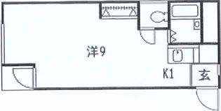 デル・フィナス幡ヶ谷【1階】の間取り