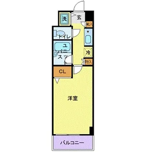 CITY SPIRE国分寺【2階】の間取り