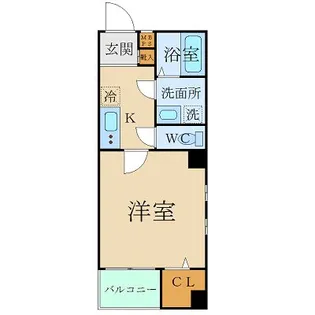 アンプルールフェールスリーズ【1階】の間取り