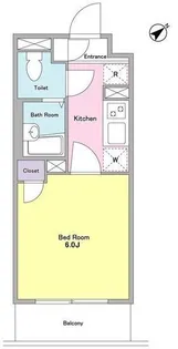 NTPRレジデンス大井町【1階】の間取り