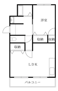 徳島県徳島市北沖洲3【アパート】の間取り