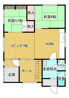 北海道岩見沢市栄町1【一戸建】の間取り
