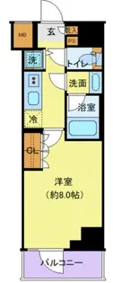 東京都中野区白鷺2【マンション】の間取り