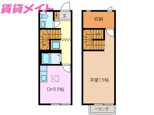 三重県桑名市藤が丘8【一戸建】の間取り