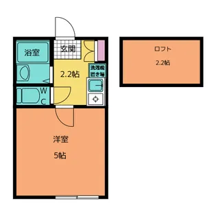 フランブリーズ追浜東町【1階】の間取り