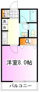 プラムコート【2階】の間取り