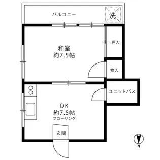 武田マンション【3階】の間取り