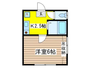 エポリアム柴崎【1階】の間取り