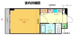 ゼルコバ下井草【2階】の間取り
