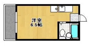 サニーパレス平磯【3階】の間取り