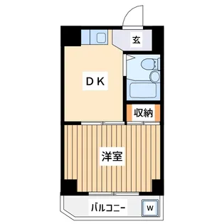 神奈川県川崎市川崎区本町2【マンション】の間取り