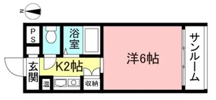 第5双洋ビル【3階】の間取り