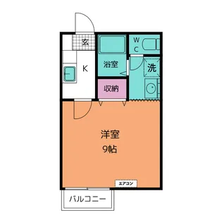 ハイツコバ【2階】の間取り