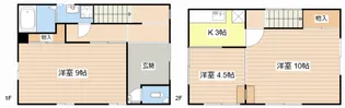 滋賀県甲賀市水口町東林口【一戸建】の間取り