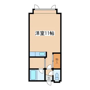 グレースコート(緑ヶ岡)【1階】の間取り