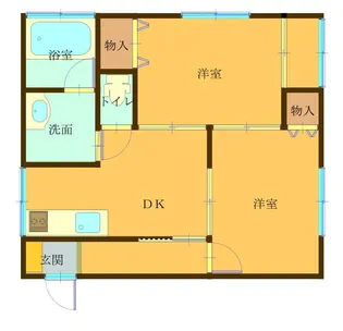 ノムハウス【2階】の間取り