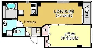 Plumeria【5階】の間取り