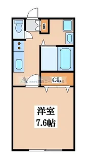 1Kの間取り画像