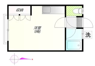 第よん小野荘【2階】の間取り